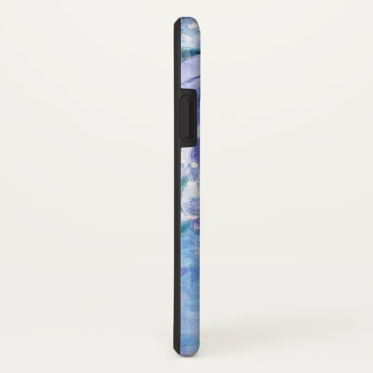 Waterverf Roos Case-Mate iPhone Case (Achterkant / rechts)