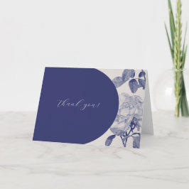 Waterverf Roos Dank u Bedankkaart