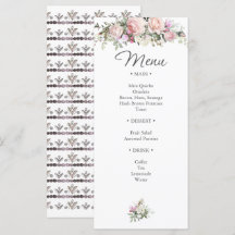 Waterverf Roos en graan Floral Shower