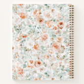 Waterverf Roos Eucalyptus Bloemenfamilie Recept Notitieboek (Achterkant)