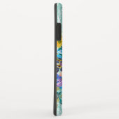 Waterverf Roos Floral Spray met Initiaal Case-Mate iPhone Case (Achterkant/rechts)