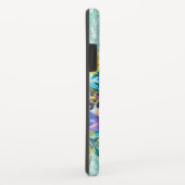 Waterverf Roos Floral Spray met Initiaal Case-Mate iPhone Case (Achterkant/rechts)