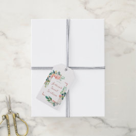 Waterverf Roos Gold Pink Glitter Sweet Sixteen Cadeaulabel