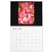 Waterverf Roos kalender Sacha Grossel (Feb 2027)