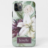 Waterverf Roos, Lily, Magnolia Case-Mate iPhone Case (Achterkant)