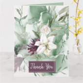 Waterverf Roos, Lily, Magnolia Kaart (Gele Bloem)