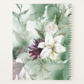 Waterverf Roos, Lily, Magnolia Planner (Achterkant)