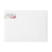 Waterverf Roos Quartz Gold Geode BarefootBride™ (Voorkant)