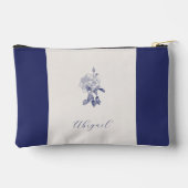 Waterverf Roos Toiletartikelen Etui (Achterkant)