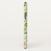 Waterverf Roos Tuin Vines iPhone / iPad hoesje (Achterkant / rechts)