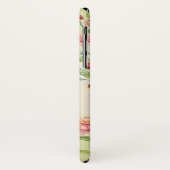 Waterverf Roos Tuin Vines iPhone / iPad hoesje (Achterkant/links)