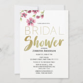 Waterverf Roos Wijn Vrijgezellenfeest Kaart (Voorkant)