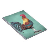 Waterverf Rooster Notitieboek (Rechterzijde)