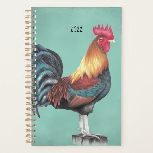 Waterverf Rooster Planner (Voorkant)