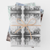 Waterverf Rorschach-effect Verpakkingspapier Inpakpapier Vel (In situ)