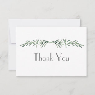 Waterverf Rosemary Bedankkaart