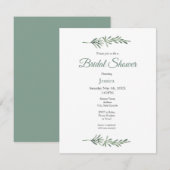 Waterverf Rosemary Kaart (Voorkant / Achterkant)