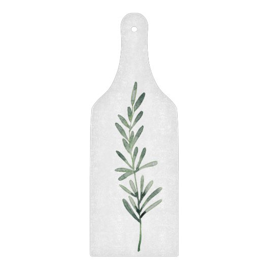 Waterverf Rosemary Snijplank (Voorkant)