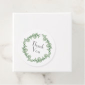 Waterverf Rosemary Wreath Bedankjes Labels (In situ)