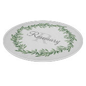 Waterverf Rosemary Wreath Snijplank (Hoek)
