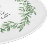 Waterverf Rosemary Wreath Snijplank (Hoek)
