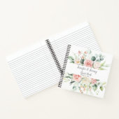 Waterverf Roses Eucalyptus Guest Book Notitieboek (Binnen)