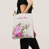  Waterverf Roses Girly Floral Tas (Dichtbij)