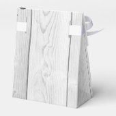 Waterverf Roses Silver Grey Wood Patroon Bedankdoosjes (Achterkant)