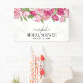 Waterverf Roses Vrijgezellenfeest Banner (Insitu)