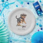 Waterverf Rottweiler Paper Bord (Feest)
