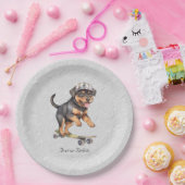 Waterverf Rottweiler Paper Bord (Feest)