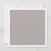 Waterverf rouwende duif begrafenis bedankje bedankkaart (Achterkant)