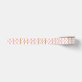 Waterverf Roze Bamboe Grosgrain Lint (Voorkant)