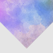 Waterverf Roze Blauw Paars 15X20-decoupage Tissuepapier (Detail)