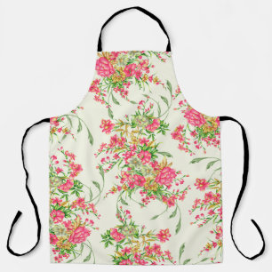 waterverf roze bloem patternabstract, kunst, achte schort