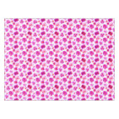 Waterverf roze bloem tafelkleed (Voorkant (Horizontaal))