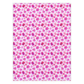 Waterverf roze bloem tafelkleed (Voorkant)