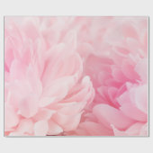 Waterverf Roze bloem Tuinkunst Cadeaupapier (Vlak)