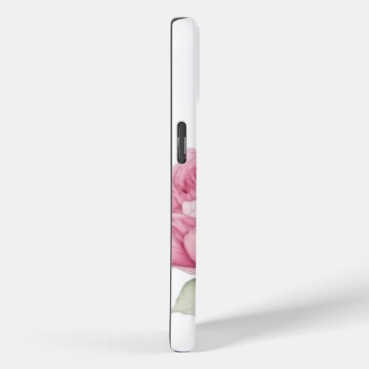 Waterverf roze bloemblaadjes roze pioenen roze roz Case-Mate iPhone case (Achterkant / Rechts)