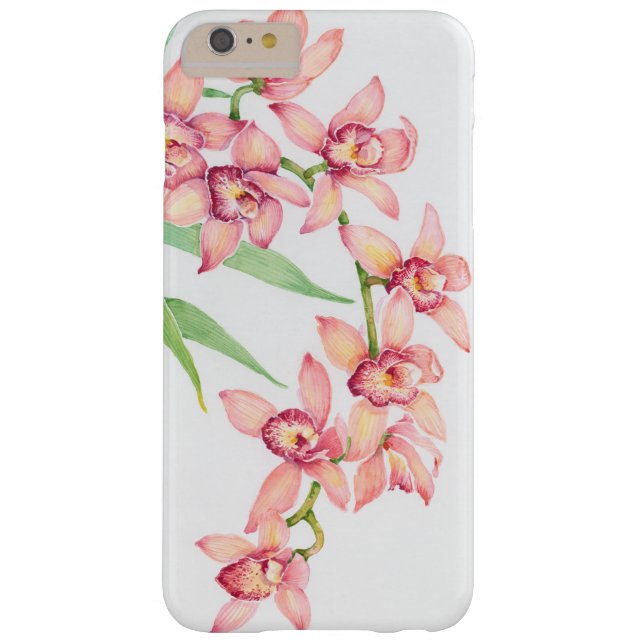 Waterverf Roze bloemen Case-Mate iPhone Case (Achterkant)