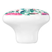 Waterverf roze bloemen en knoppen (Zijkant)