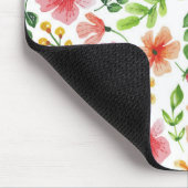 Waterverf Roze Bloemen Floral Pattern-69677 Muismat (Hoek)