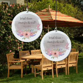 Waterverf Roze Bloemen Home Windgong