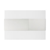 Waterverf Roze Bloemen Lijst Glanzend Bronzen Part Uitnodigingen Wikkel (Achterkant Voorbeeld)