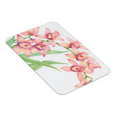 Waterverf Roze bloemen Magneet (Rechterzijde)