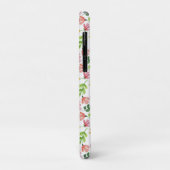 Waterverf Roze Bloemen Patroon Case-Mate iPhone Case (Achterkant/links)