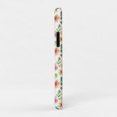 Waterverf Roze Bloemen Patroon Case-Mate iPhone Case (Achterkant/rechts)