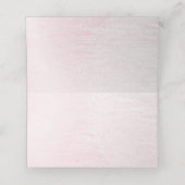 Waterverf Roze Bloemen Plaats Kaart Plaatskaartje (Binnenkant ongevouwen)