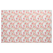 Waterverf  roze bloemen stof (Fat Quarter)
