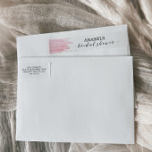 Waterverf Roze Blush & Gold Sparkle Vrijgezellenfe